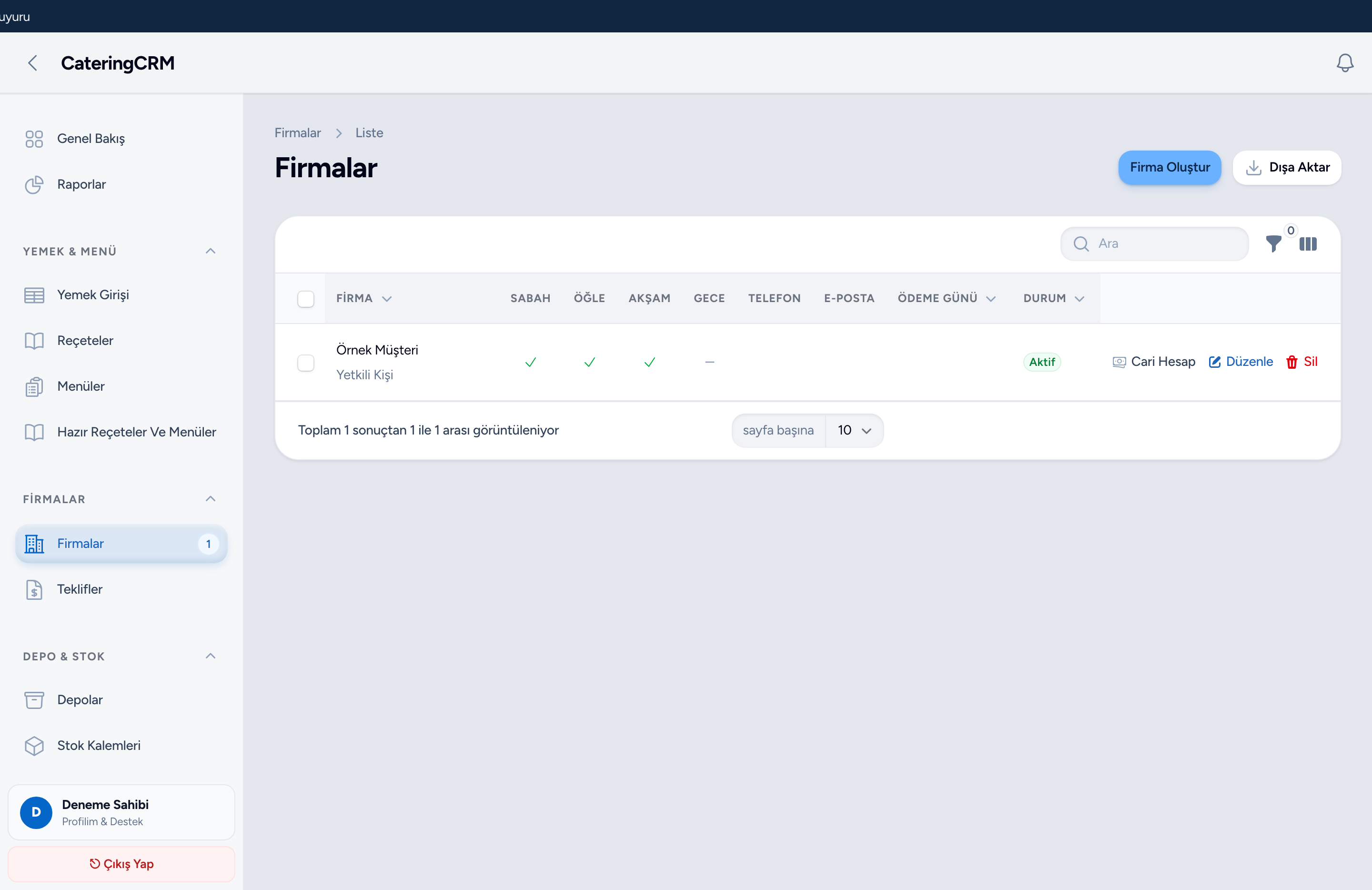 Firmalar